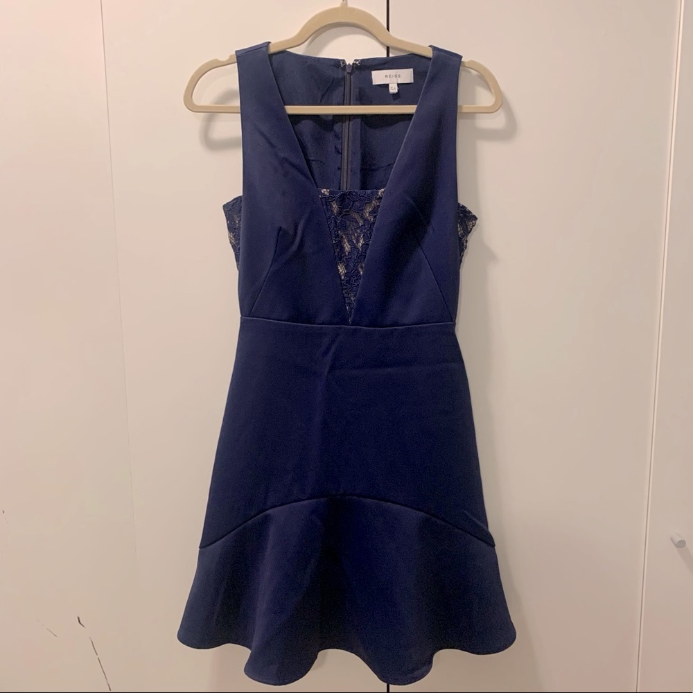 Reiss royal blue dress